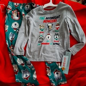 Boys XS Animal Pajamas